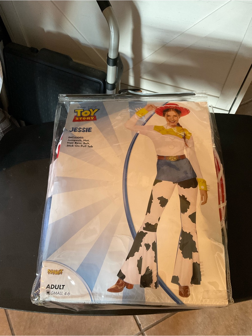 Spirit Toy Story Jessie Adult Costume - Red, White, Yellow, Blue, Brown